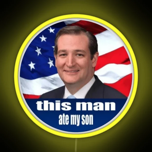 This Man Ate My Son RGB Neon Sign
