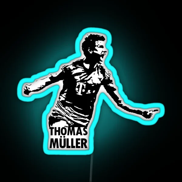 Thomas Muller RGB Neon Sign