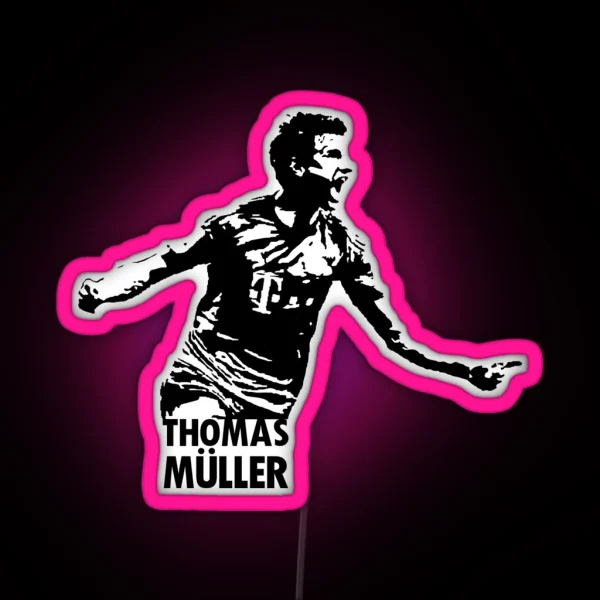 Thomas Muller RGB Neon Sign