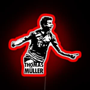 Thomas Muller RGB Neon Sign