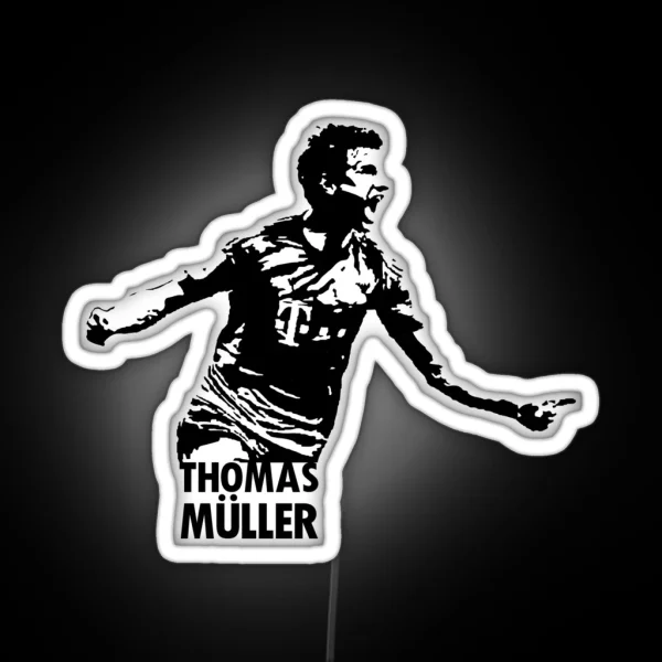 Thomas Muller RGB Neon Sign