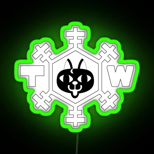 Thousand Winters Peke J RGB Neon Sign