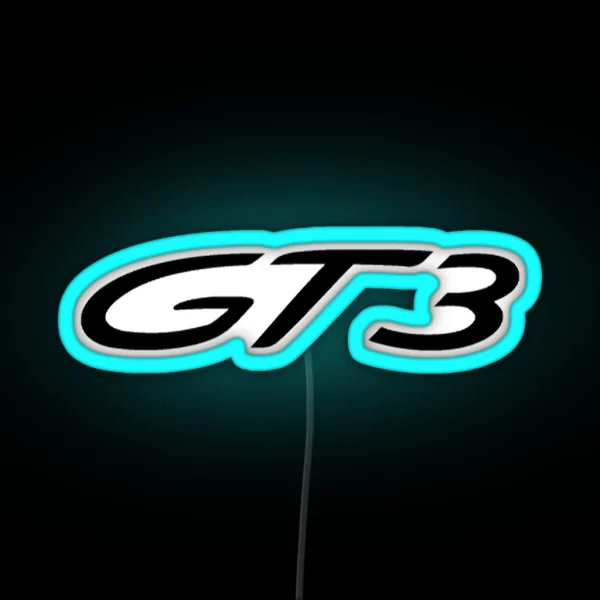 Thr GT3 Essential Led Copy Png RGB Neon Sign