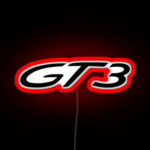 Thr GT3 Essential Led Copy Png RGB Neon Sign