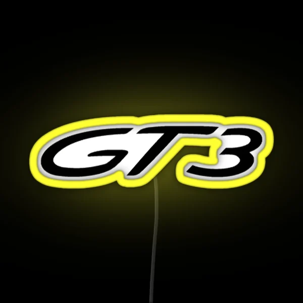 Thr GT3 Essential Led Copy Png RGB Neon Sign