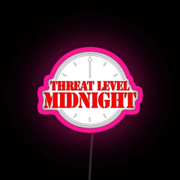 Threat Level Midnight Led RGB Neon Sign