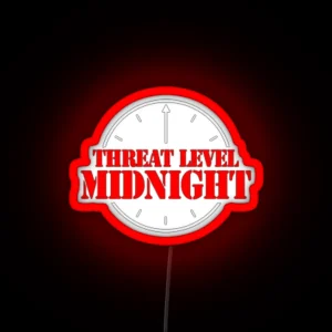 Threat Level Midnight Led RGB Neon Sign