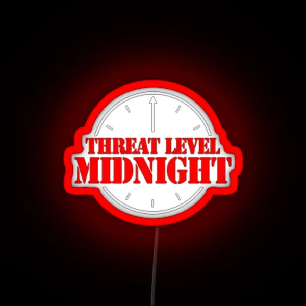 Threat Level Midnight Led RGB Neon Sign