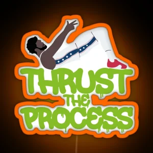 Thrust The Process Embiid DX RGB Neon Sign