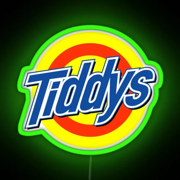Tiddys RGB Neon Sign