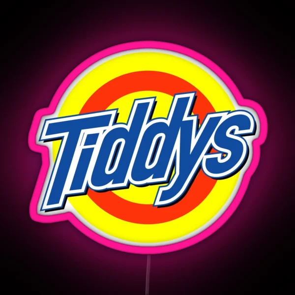 Tiddys RGB Neon Sign