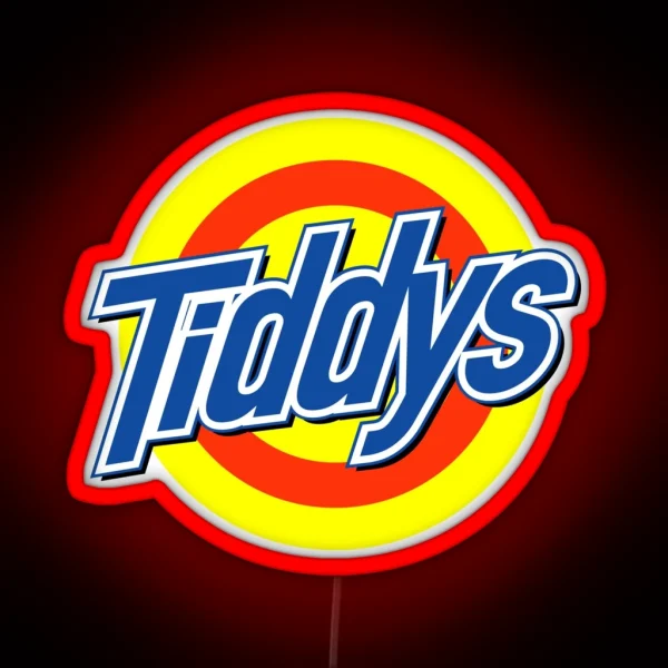 Tiddys RGB Neon Sign