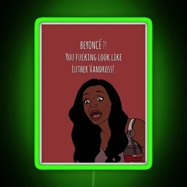 Tiffany New York Flavor Of Love RGB Neon Sign