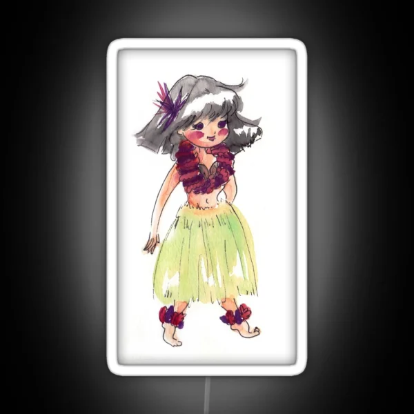 Tiki Sailor Saturn RGB Neon Sign