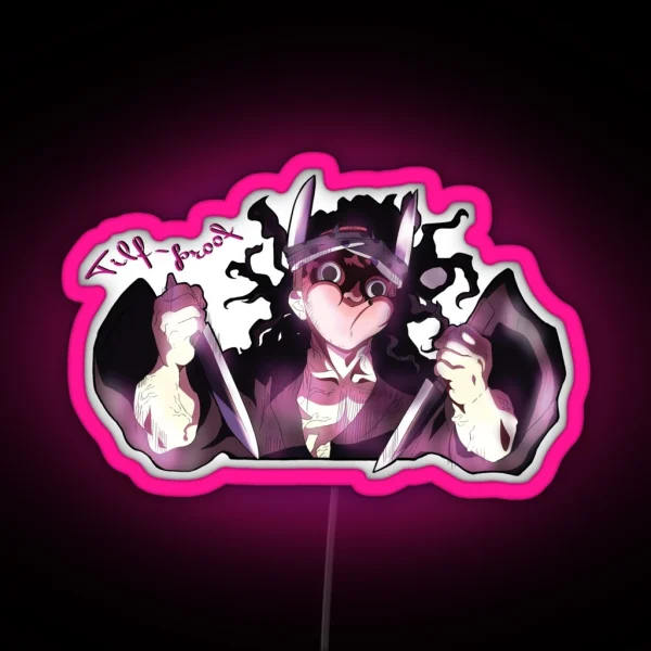 Tilt Proof Haganezuka RGB Neon Sign