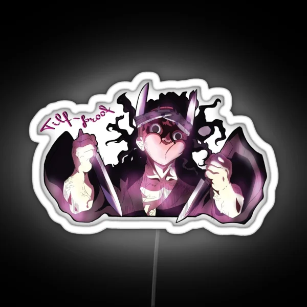 Tilt Proof Haganezuka RGB Neon Sign