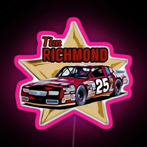 Tim Richmond RGB Neon Sign