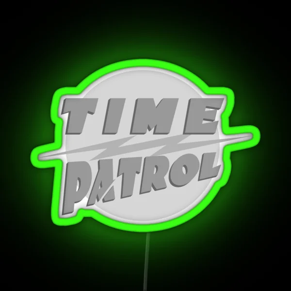Time Patrol RGB Neon Sign