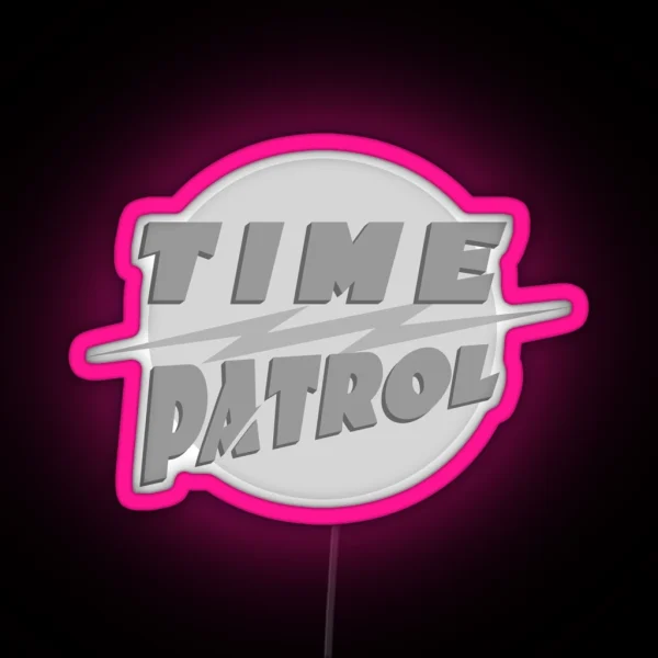 Time Patrol RGB Neon Sign