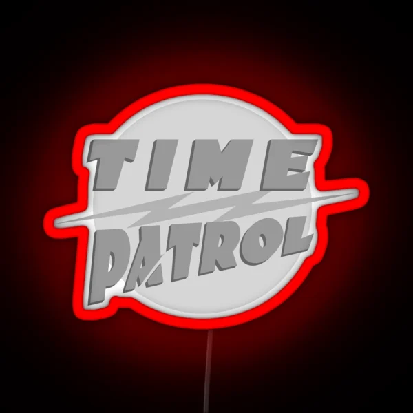 Time Patrol RGB Neon Sign