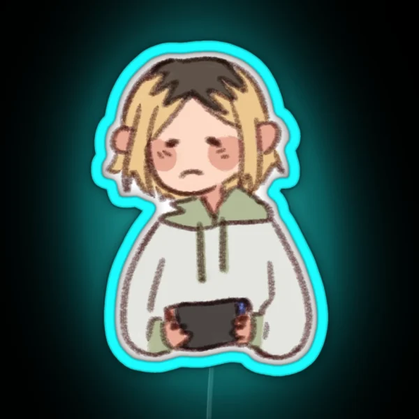 Tiny Kenma RGB Neon Sign