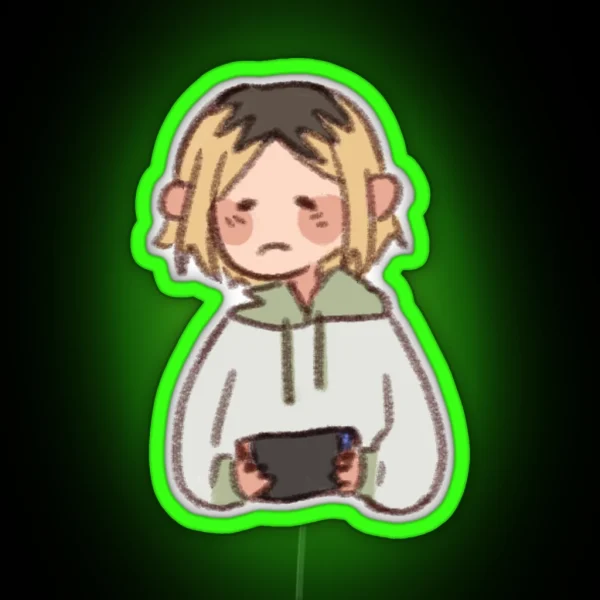 Tiny Kenma RGB Neon Sign