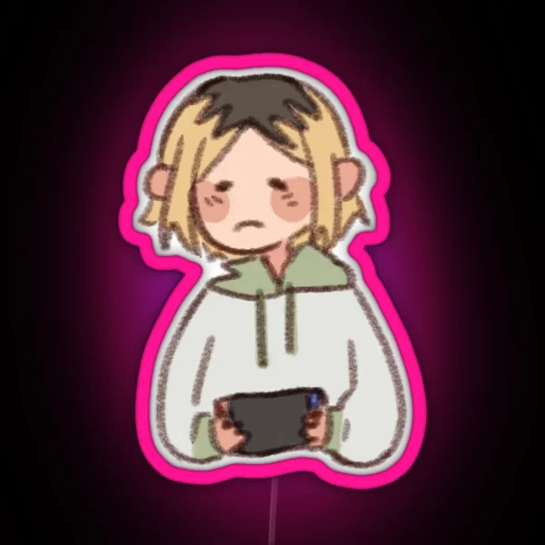 Tiny Kenma RGB Neon Sign