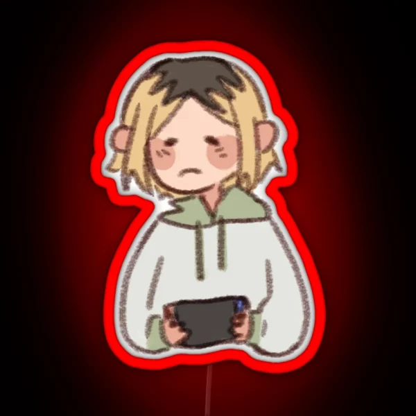 Tiny Kenma RGB Neon Sign