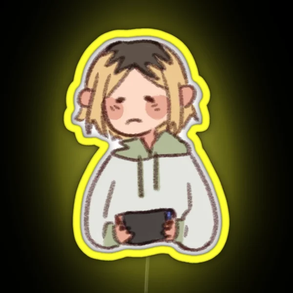 Tiny Kenma RGB Neon Sign