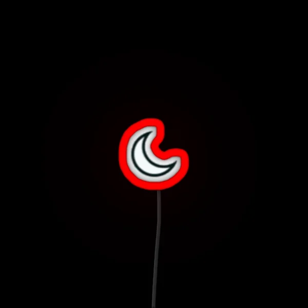 Tiny Moon RGB Neon Sign