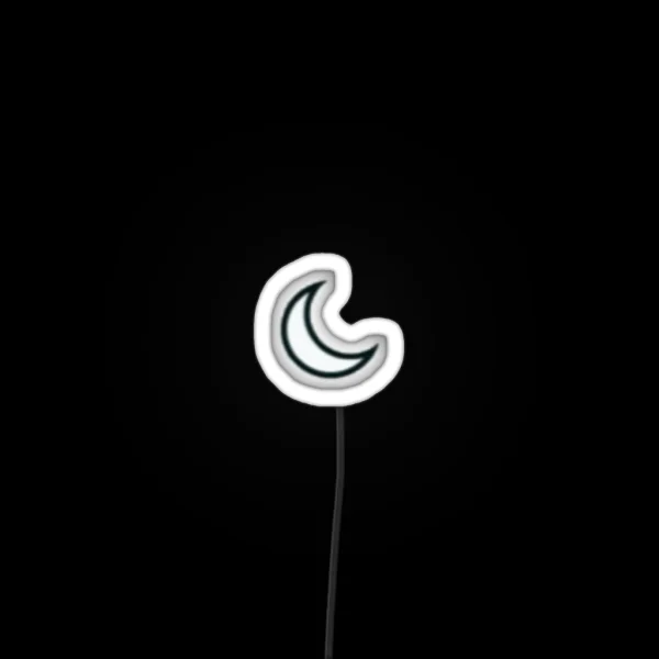 Tiny Moon RGB Neon Sign
