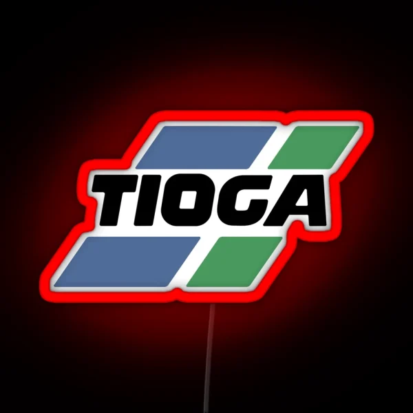 TIOGA Old School BMX RGB Neon Sign