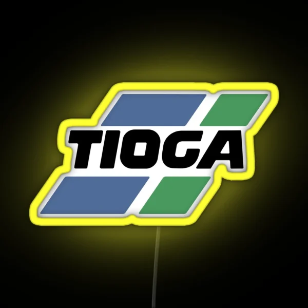 TIOGA Old School BMX RGB Neon Sign