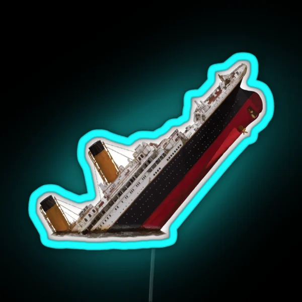 Titanic RGB Neon Sign