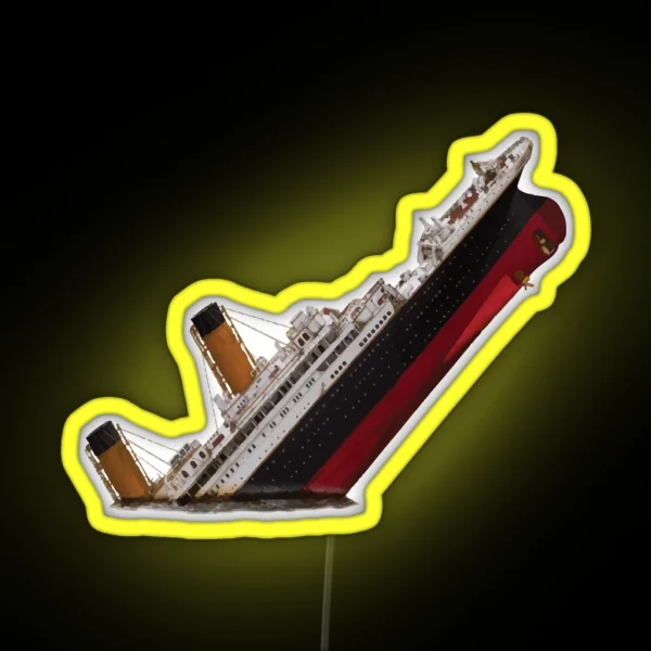 Titanic RGB Neon Sign