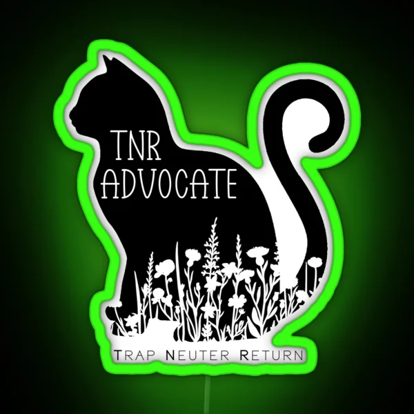 TNR Advocate RGB Neon Sign