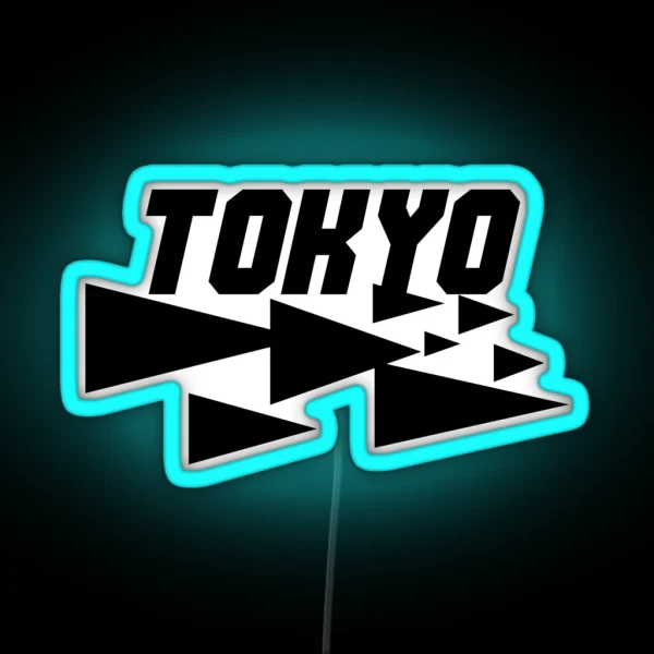 To Arrive In Tokyo RGB Neon Sign