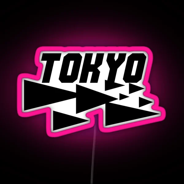 To Arrive In Tokyo RGB Neon Sign
