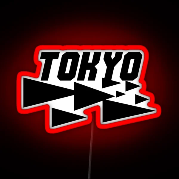 To Arrive In Tokyo RGB Neon Sign