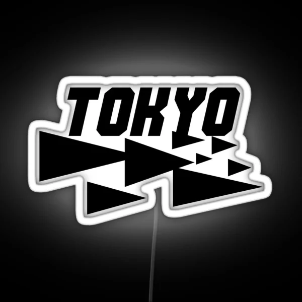 To Arrive In Tokyo RGB Neon Sign