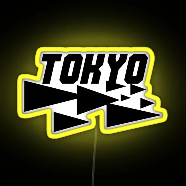 To Arrive In Tokyo RGB Neon Sign