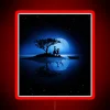 Neon sign with watercolor background, reading 'To My Special Mother-In-Law'
