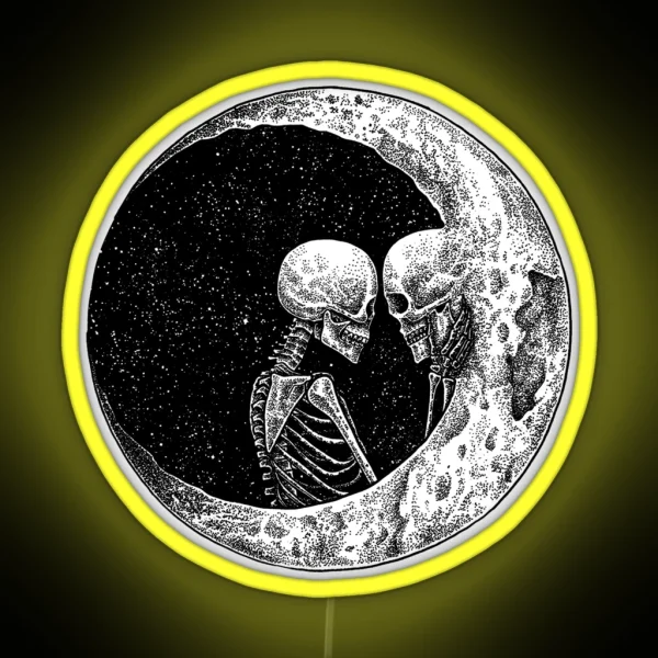 To The Moon And Back RGB Neon Sign