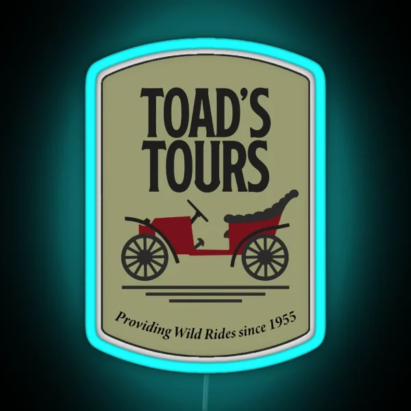 Toad S Tours RGB Neon Sign