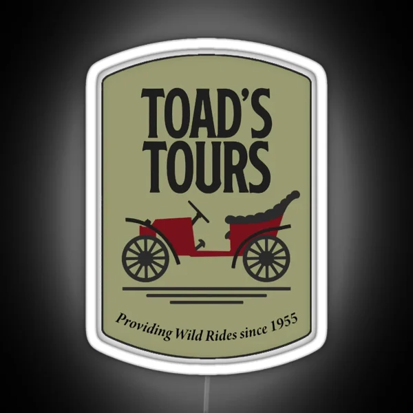 Toad S Tours RGB Neon Sign