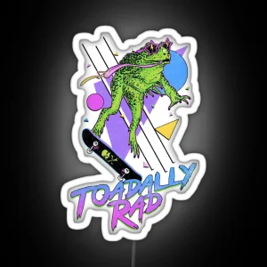 Toadally Rad RGB Neon Sign