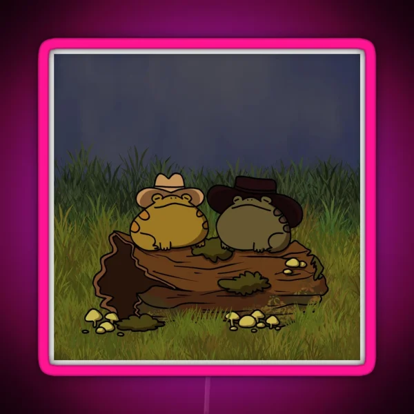 Toads In Hats RGB Neon Sign