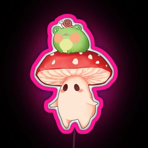 Toadstool RGB Neon Sign