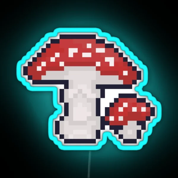 Toadstool RGB Neon Sign