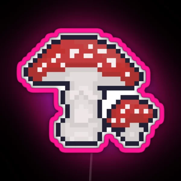 Toadstool RGB Neon Sign